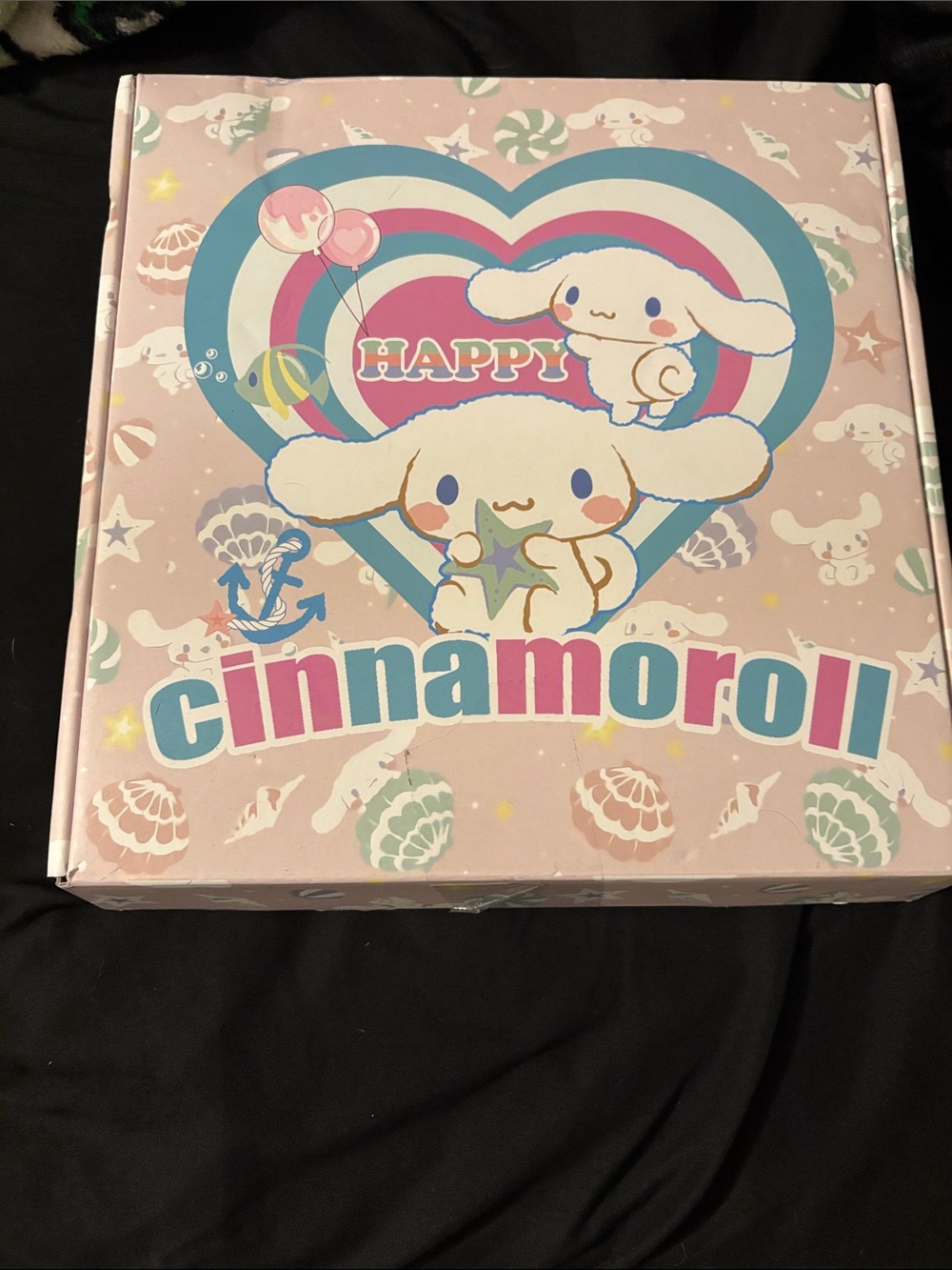 Sanrio Cinnamoroll Pastel Pink Blue Decorative Party Gift Box